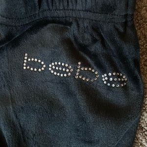 Bebe velour pants, Size L